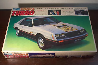 Bandai 1/20 New Ford Mustang Cobra Turbo Model Kit 1979 • $69.99