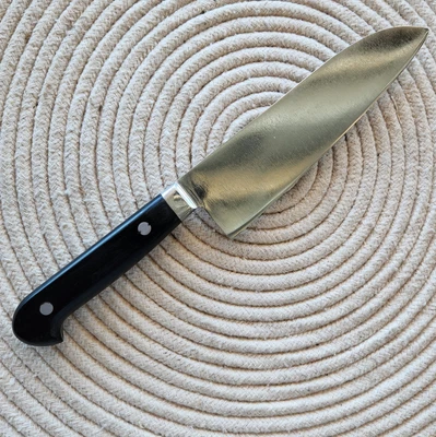 $55 • Buy Japanese Chefs Knife Kiya 木屋 Santoku 三徳 Kiya Edelweiss, Sharpened And Polished