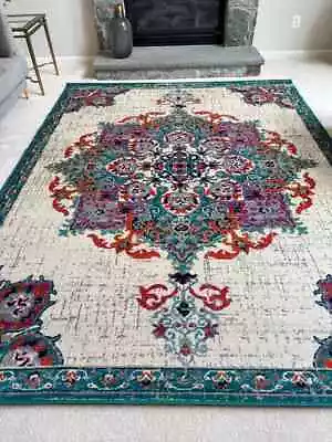 New Modern Middle Eastern Style Area Rug Size 8x11 5x8 Carpets • $129.99