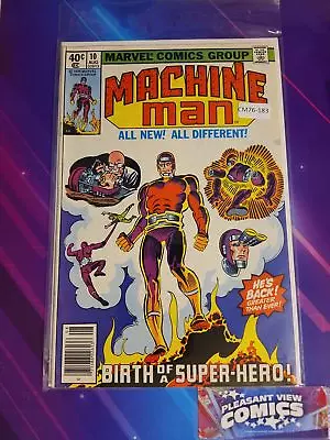Machine Man #10 Vol. 1 High Grade Newsstand Marvel Comic Book Cm76-183 • $11.99