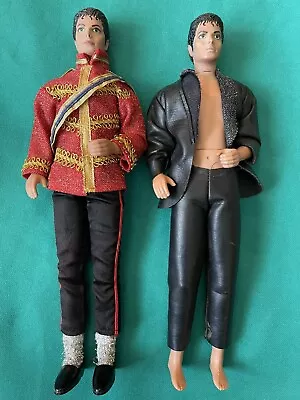 Vtg LJN 1984 Michael Jackson American Music Awards 12” Doll Vintage Lot Of 2 • $17.50