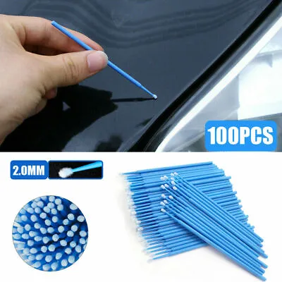 $8.35 • Buy Car Parts Touch Up Paint Micro Brush Brushes Small Tips 2.0mm Applicator Tool