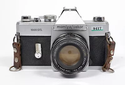Mamiya Sekor 1000 DTL 35mm SLR Film Camera With Super Takumar 55mm F2 Lens #9417 • $69