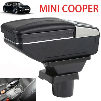 Armrest Console Storage Box For MINI COOPER COUPE Cup Holder Ashtray Arm Rest • $50.69