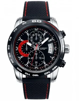 Viceroy 40421-57 With Chronograph And Date IN Steel And Rubber • $133.14