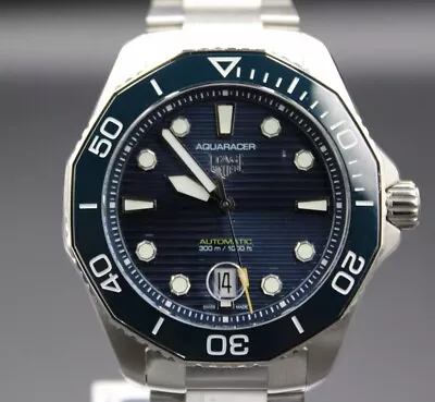 TAG Heuer Aquaracer Blue Men's Watch - WBP201B.BA0632 ***Near MINT***  + Box • $385