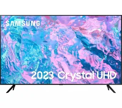 SAMSUNG UE65CU7100KXXU 65  Smart 4K Ultra HD HDR LED TV 2023 Model • £450