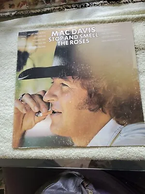 Mac Davis - Stop And Smell The Roses • 1974 Vinyl LP • KC32582 • $1.48