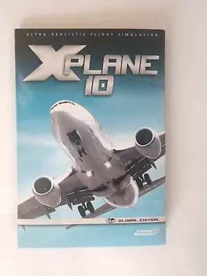 X Plane 10 Global Edition PC MAC LINUX Flight Simulator Game DVD-ROM DISC Set • $27.99