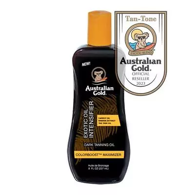 Australian Gold  Exotic Oil Intensifier Dark Tanning Oil 237ml • £19.99