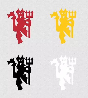 Manchester United  Football Club Devil Logo Decal Sticker • $8.99