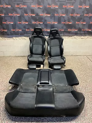 2008 Mitsubishi Evolution X Evo 10 Front Rear Seats Leather Suede Oem Used • $1899.98