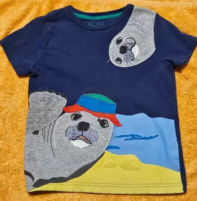Mini Boden Seal Tshirt  Boys 5-6 • $12.99