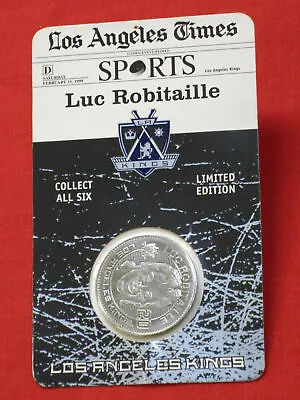 LUC ROBITAILLE  Lot - SGA Edition Coin Lot Of 8 Hockey Cards Key Chain KINGS • $19.99