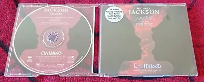 MICHAEL JACKSON ** Scream (The Remixes) ** CD SINGLE W/ STICKER JANET JACKSON • $19.99