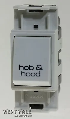 £28.95 • Buy MEM Spectra - F8023HH - 20a Double Pole Printed Grid Switch Module  Hob & Hood 