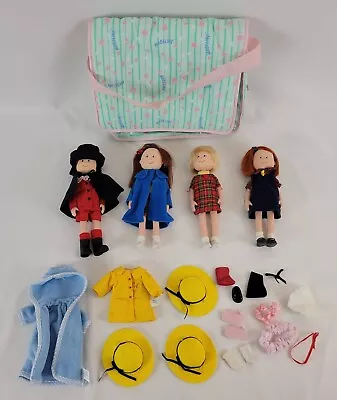 Vintage 1998 & 1999 Eden Toys Inc. Madeline & Friends Doll Dolls Lot Rare HTF • $129