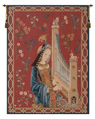 Dame A La Licorne I  French Wall Art Tapestry • $116