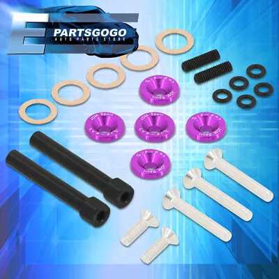 For Honda D-Series D15 D16 JDM Low Profile Engine Valve Cover Washer Bolt Purple • $15.99