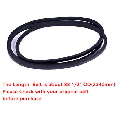 $29.99 • Buy Ride On Mower Transmission Drive Belt 42 &48  Cut For John Deere Mowers GX20006