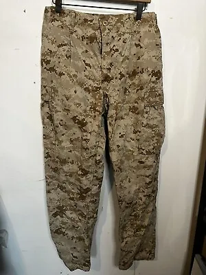 USMC Marine Corps - DESERT Digital MARPAT MCCUU Trousers Pants - MEDIUM REGULAR • $34.76