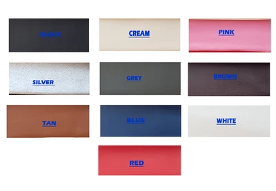 £189.99 • Buy Faux Leather Vinyl Heavy Upholstery Grade Fabric Leatherette Material 10 Colours