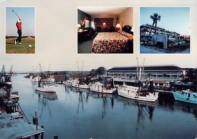 Shem Creek Inn-Multiview- Mt. Pleasant South Carolina Advertising  Postcard M15 • $9.95