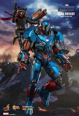 Hot Toys MMS547D34 Avengers Endgame Iron Patriot 1/6 Diecast Action Figure • $715