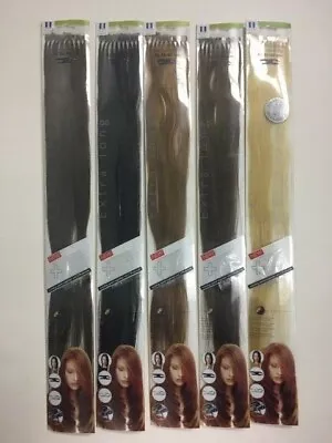 Balmain XL Prebonded Fill-In Extensions 100% Human Hair Straight 10PC. 60cm • $72.43