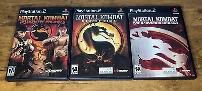 Mortal Kombat Kollection PS2 Sony PlayStation 2 Complete No Cardboard Sleeve • $64.99