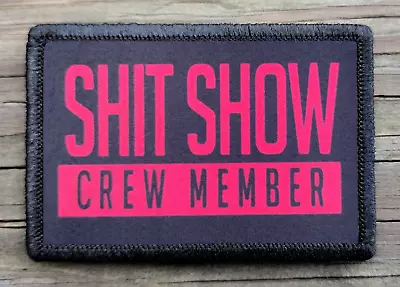 Crew Member Morale Patch Hook And Loop Army Custom Tactical Funny 2A Gear • $8.79