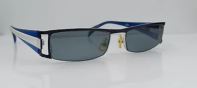£30.62 • Buy Alain Mikli ML0944 Blue White Rectangular Metal Sunglasses FRAMES ONLY
