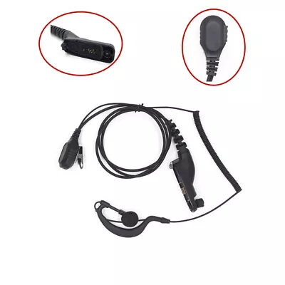 Multi-Pin Plug PTT Mic Earphone For Motorola MTP6550 DP4800 3400 XIR P8268 Radio • £11.99