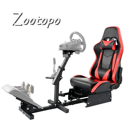 Zootopo Racing Simulator Cockpit Stand Fits Thrustmaster Logitech G923 G27 XBox • £119.99