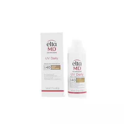 Elta MD UV Daily Broad Spectrum SPF 40 TINTED Moisturizing Facial Sunscreen 48g  • $31.89