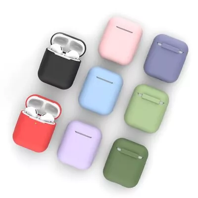 For AirPods 2nd/1st Gen Case Silicone Shockproof Protective Cover Soft Slim • $11.26