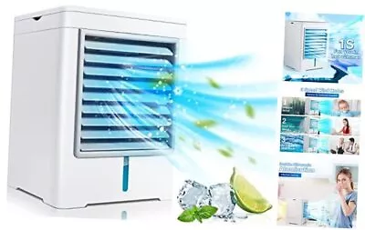 Mini AC 3 Speeds 450ML Water Tank Room Evaporative Personal Air Conditioner • $52.85