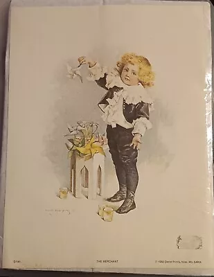 The Merchant Maud Humphrey ©1982 Decor Print  • $15