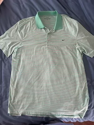 Vineyard Vines Green Polo Shirt  XL • $10