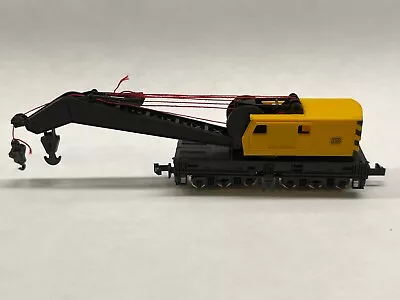 Roco 25099 Maintenance Of Way Crane Car MoW Construction N-Scale Fast Shipping • $37