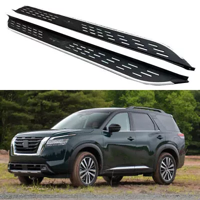 Fits For Nissan Pathfinder 2022+ Running Board Side Step Nerf Bar Stairs 2PCS • $655.90