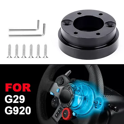 Modified Racing Game Steering Wheel Base Adapter Pad For Logitech G29 G920 70MM • $20.43