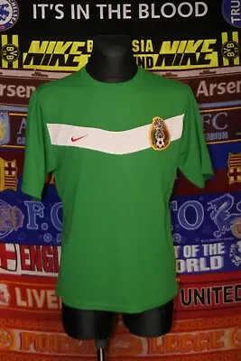 5/5 Mexico Adults M/L Football Shirt Jersey Trikot Soccer  • £38.39