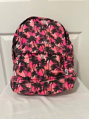 NWT Victoria Secret PINK Tropical Print On Pink Backpack Book Bag • $23