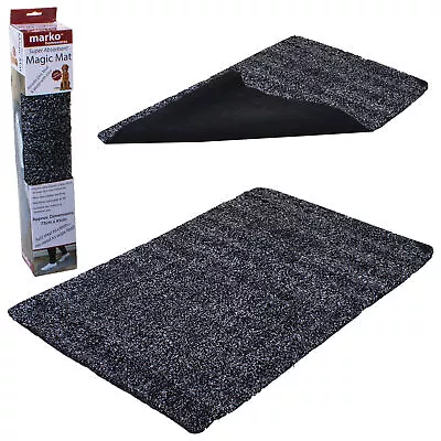 Super Absorbent Magic Mat Door Mat Microfibre Clean Step Washable Indoor Outdoor • £8.90