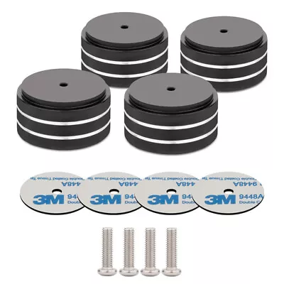 4pcs Speaker Turntable DVD CD Player HiFi Anti Vibration Isolation Pads Feet • $18.31