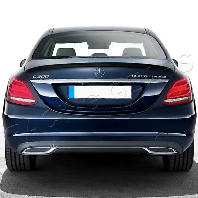 Fit 2015-2021 Mercedes-benz C200/c300/c63 W205 Real Carbon Fiber Trunk Spoiler • $119.95