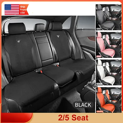 Leather Car Seat Covers 2/5-Seat Full Set/Front Cushion Interior For Honda Civic • $109