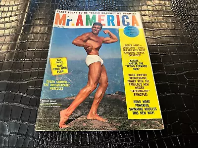 JULY 1962 MR MISTER AMERICA Bodybuilding Magazine EUGEN SANDOW • $24.99