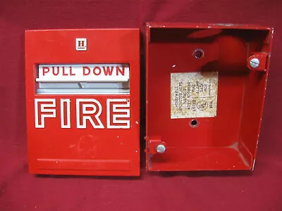 Vintage Honeywell Fire Alarm Pull Station #4 Untested Offers Welcome • $65